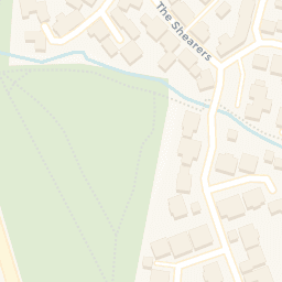 Map view of 58 The Shearers, Bishop's Stortford, CM23 4AZ
