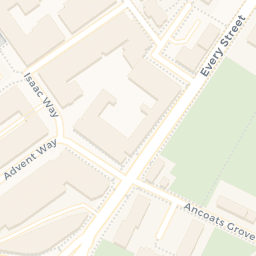 Map view of Flat 8, 1 Isaac Way, Manchester, M4 7ED